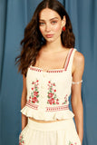 BLUSA CHERISH CHARLOTTE AGUA BENDITA