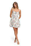 VESTIDO CHERISH SPRING AGUA BENDITA