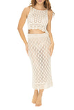 FALDA DESERT MARFIL MILONGA
