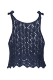 CROP TOP DESERT AZUL MILONGA