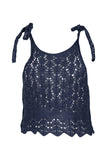 CROP TOP DESERT AZUL MILONGA