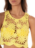 TOP ADELAIDA BRIGHT YELLOW MAAJI
