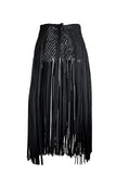 PAREO MACRAMÉ NEGRO FRIDA MILONGA