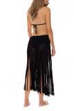 PAREO MACRAMÉ NEGRO FRIDA MILONGA