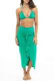 FALDA CEÑIDA VERDE GROOVY MILONGA