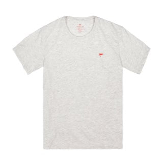 CAMISETA GRIS CLARA RED FLAG