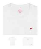 CAMISETA BLANCO RED FLAG