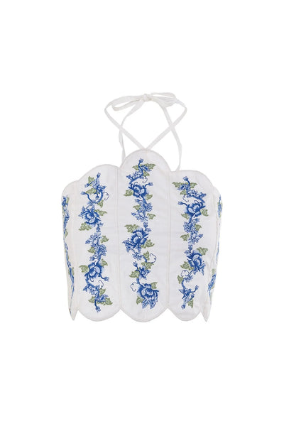 CROP TOP IVY NADER SERENITY AGUA BENDITA