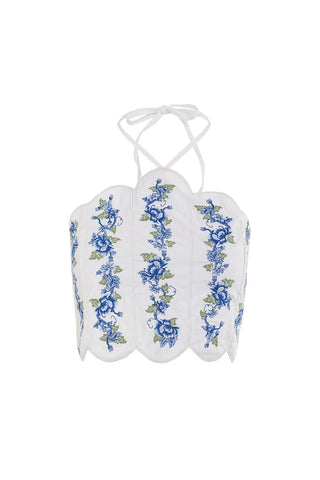 CROP TOP IVY NADER SERENITY AGUA BENDITA