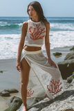 CROP TOP KORALINA MARFIL MILONGA