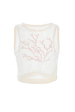 CROP TOP KORALINA MARFIL MILONGA
