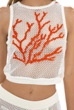CROP TOP KORALINA MARFIL MILONGA