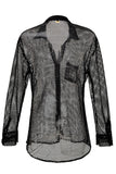CAMISA MALLA MÍSTICO NEGRO MILONGA