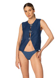 DAFNE VEST DEEP BLUE KIBYS