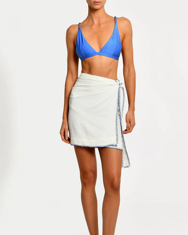 FALDA MINI MARIA IVORY AZURE ENCANTADORE