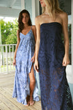 VESTIDO CELESTE BREEZE OLA AZUL