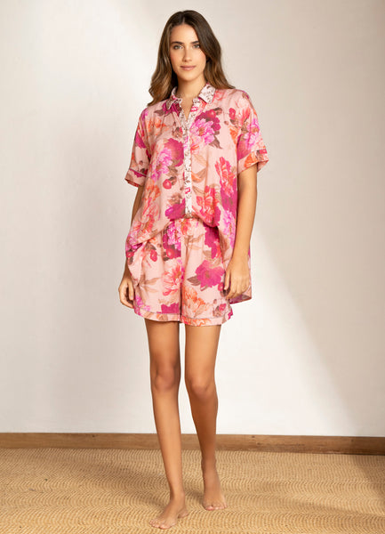 PIJAMA SHORT 1084 VINTAGE BLOSSOM KIM MAAJI