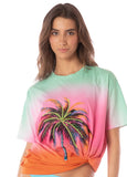 CAMISETA COLORFUL DYE AZALEA PINK MAAJI