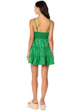 VESTIDO EMERALD BROCADE EMILY MAAJI