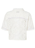 CROP TOP FLOWERY CROCHET SOLENE MAAJI