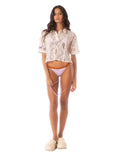 CROP TOP FLOWERY CROCHET SOLENE MAAJI