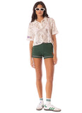 CROP TOP FLOWERY CROCHET SOLENE MAAJI