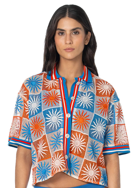 Sunlit Surf Solene Shirt Maaji