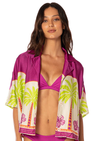 CAMISA MOROCCAN PALM OCTAVIA MAAJI