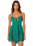 VESTIDO TROPICAL GREEN PARFAIT MAAJI