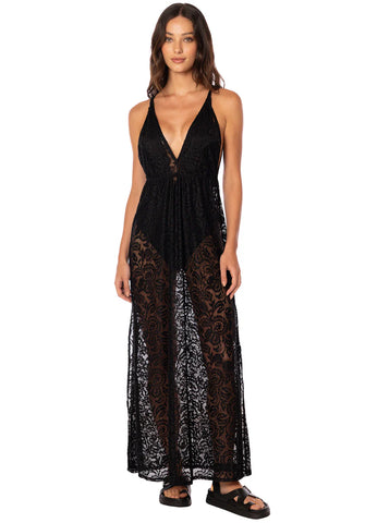 VESTIDO LACE TWILIGHT PESTO MAAJI