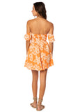 VESTIDO TANGERINE BLOOM APEROL MAAJI
