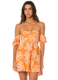 VESTIDO TANGERINE BLOOM APEROL MAAJI
