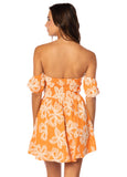 VESTIDO TANGERINE BLOOM APEROL MAAJI