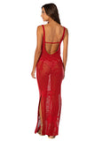 VESTIDO FLAME CORAL NOUGATH MAAJI