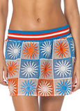 Sunlit Surf Bow Short Skirt Maaji