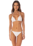 BIKINI WHITE WHISPER BALMY SLIPING MAAJI