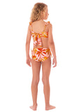 BIKINI NIÑA PINK PALMS MANGO MAAJI