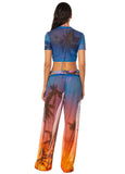 CROP TOP PEACH DRIFT DYNA MAAJI