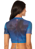 CROP TOP PEACH DRIFT DYNA MAAJI