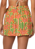 FALDA BLOOMING STRIPES OCEANE DARA MAAJI
