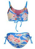 BIKINI NIÑA TROPICAL BLISS SUNFLOWER MAAJI