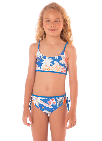 BIKINI NIÑA TROPICAL BLISS SUNFLOWER MAAJI