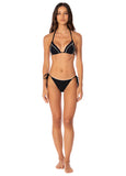 BIKINI MIDNIGHT BLACK BALMING SLIDING SHINNING MAAJI