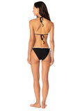BIKINI MIDNIGHT BLACK BALMING SLIDING SHINNING MAAJI