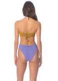 ENTERO REVERSIBLE DEEP PERIWINKLE MAKENNA BANDEAU MAAJI