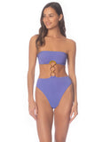 ENTERO REVERSIBLE DEEP PERIWINKLE MAKENNA BANDEAU MAAJI