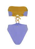 ENTERO REVERSIBLE DEEP PERIWINKLE MAKENNA BANDEAU MAAJI
