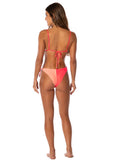 BIKINI FLAME CORAL EVERLY SLIDING MAAJI
