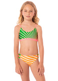 BIKINI NIÑA SUNRISE COLADA FLOWERS MAAJI