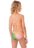 BIKINI NIÑA SUNRISE COLADA FLOWERS MAAJI